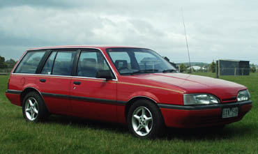 Holden Camira JE Wagon restored by Ausclassics